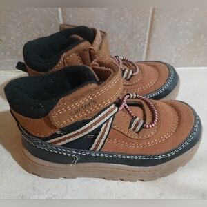 Carter's Donner toddler boy's sporty hiking boots in brown and black Size 8M